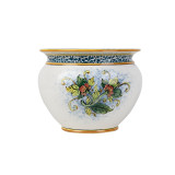 Vaso di limoni M - handmade Sicilian flower pot