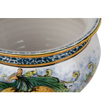 Vaso di limoni M - handmade Sicilian flower pot