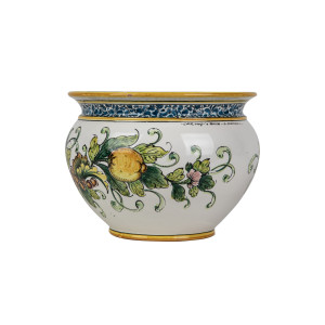 Vaso di melograni M - handmade Sicilian flower pot