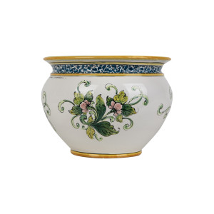 Vaso di melograni M - handmade Sicilian flower pot