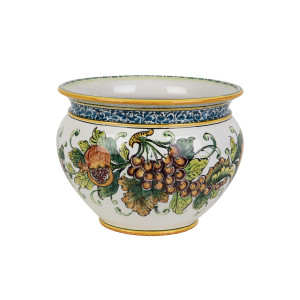 Vaso di melograni M - handmade Sicilian flower pot