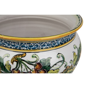 Vaso di melograni M - handmade Sicilian flower pot