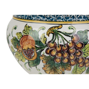 Vaso di melograni M - handmade Sicilian flower pot