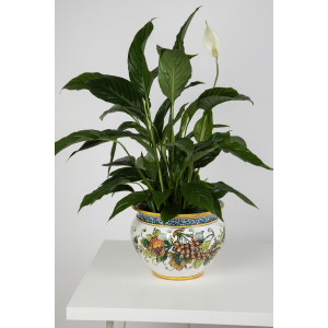 Vaso di melograni M - handmade Sicilian flower pot
