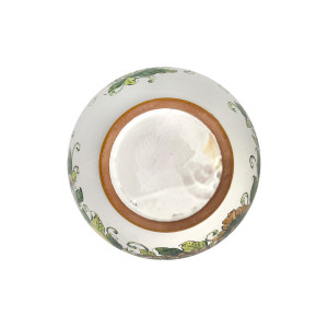Italian ceramic flowerpot - Vaso di limoni e uva S