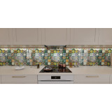 Verde - set of multi-colored wall decors - 30 pieces
