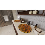Leya - Orange Mexican sink