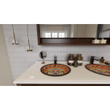 Ynes - Talavera drop-in sink