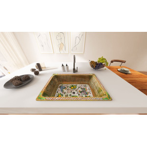 Limoni - rectangular sink from Italy