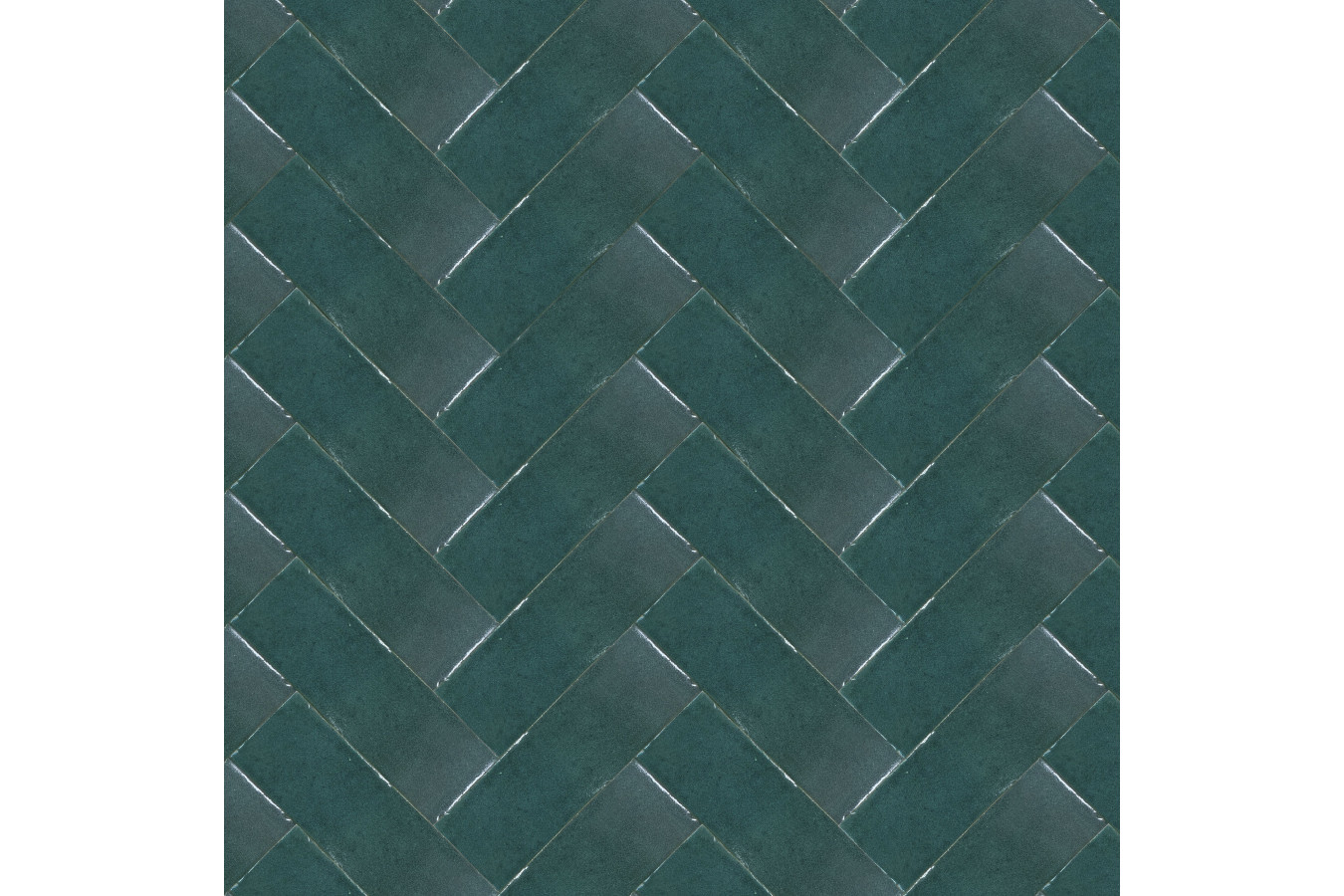 Bejmat - green Moroccan tiles