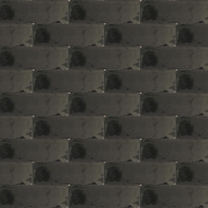 Bejmat - black Moroccan tiles