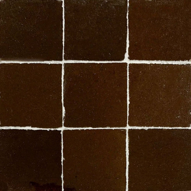Chestnut Zellige - brown zellige tiles