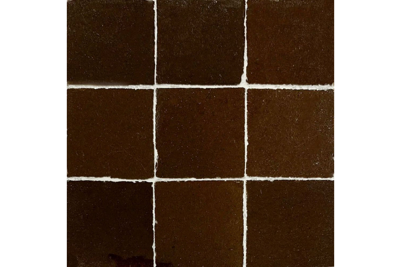 Chestnut Zellige - brown zellige tiles