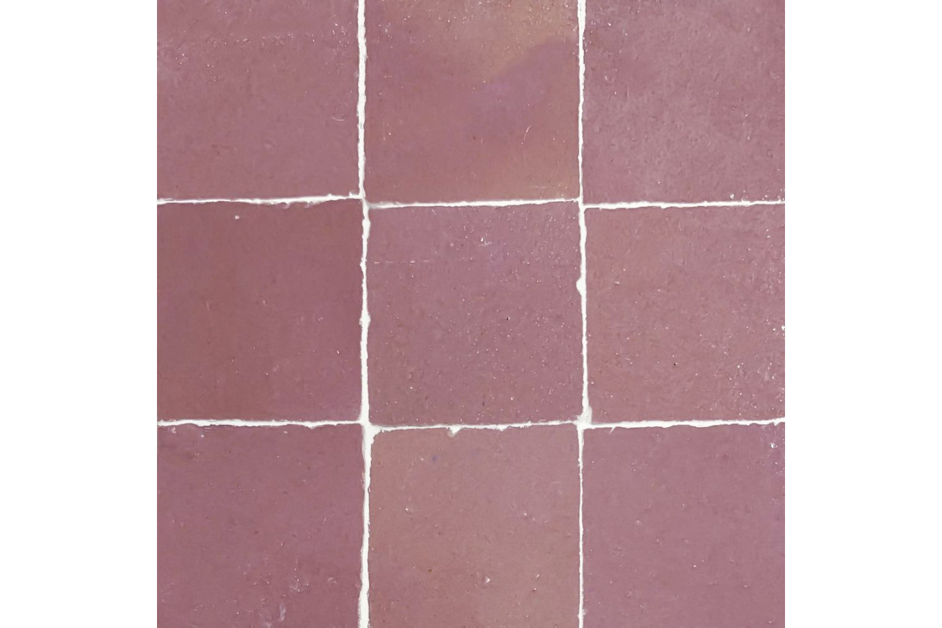 Dragonfruit Zellige - pink zellige tiles