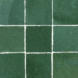 Avocado Zellige - dark green zellige tiles