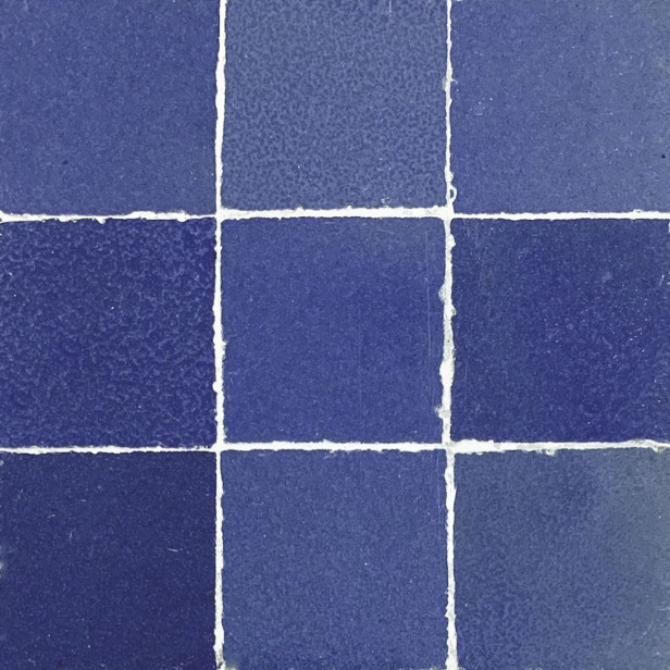 Bilberry Zellige - dark blue zellige tiles