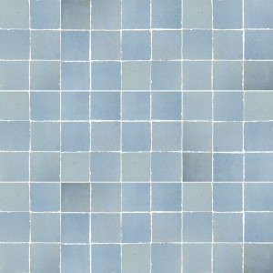 Cloudberry Zellige - light blue zellige tiles