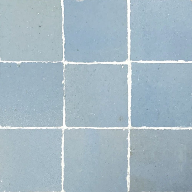 Cloudberry Zellige - light blue zellige tiles