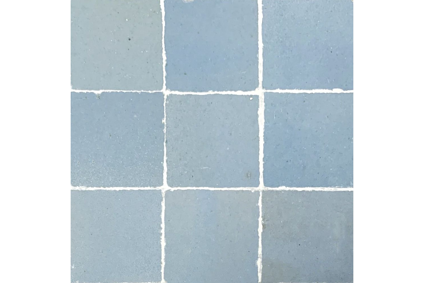 Cloudberry Zellige - light blue zellige tiles