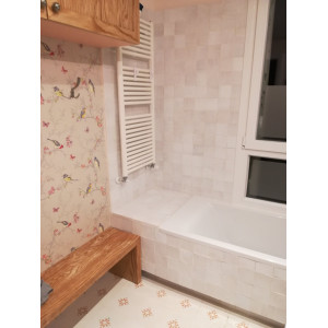Lychee Zellige - white zellige tiles