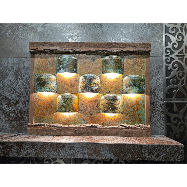 Cuprum - copper wall lamp, handmade, unique