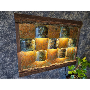 Cuprum - copper wall lamp, handmade, unique