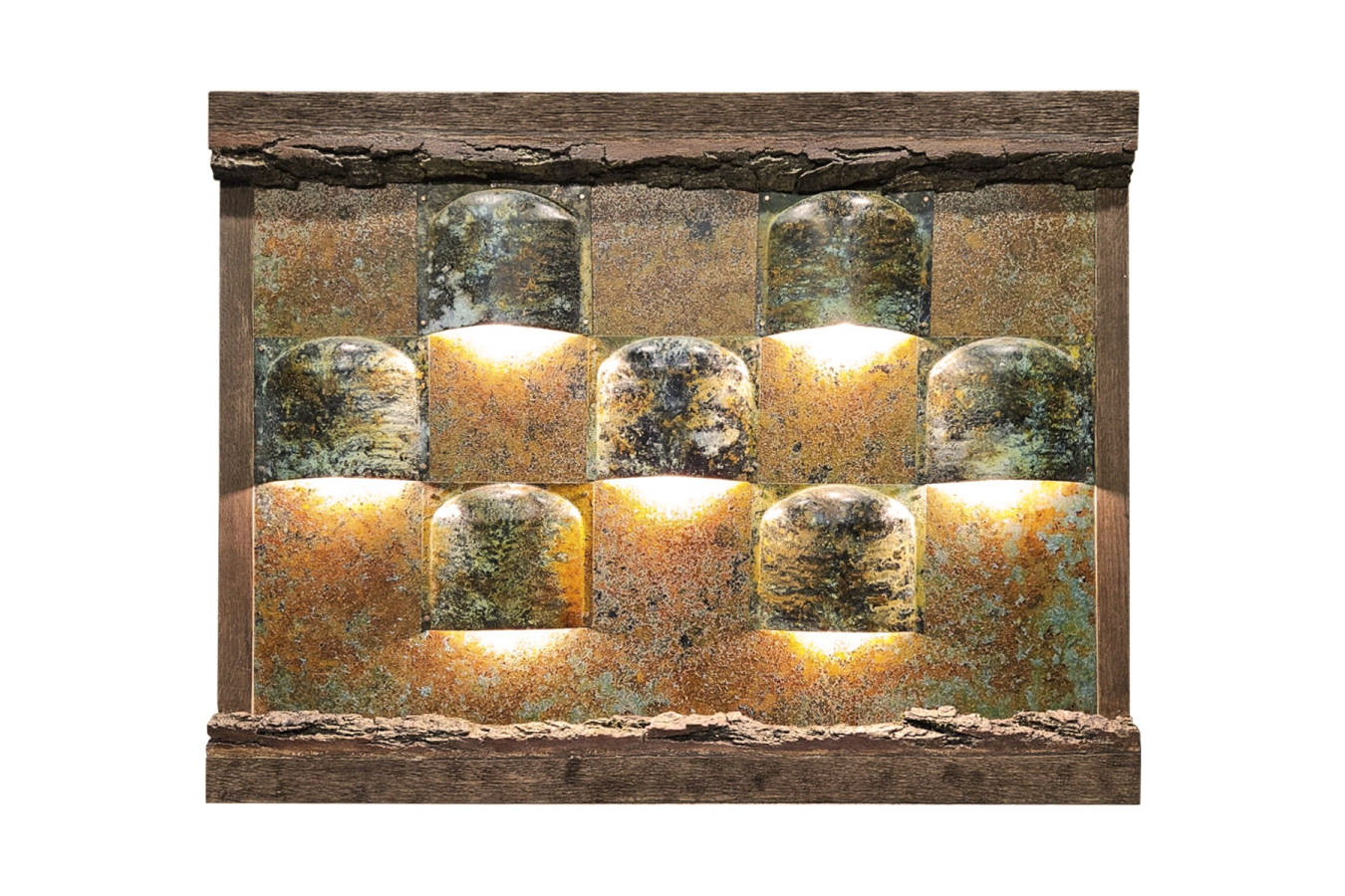 Cuprum - copper wall lamp, handmade, unique