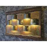 Cuprum - copper wall lamp, handmade, unique