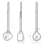 Hesti - WiFi thermostatic heater for electric radiators