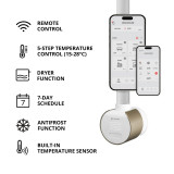 Hesti - WiFi thermostatic heater for electric radiators
