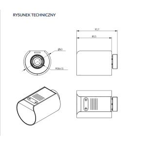 Westa - Wi-fi wireless head for electric radiators