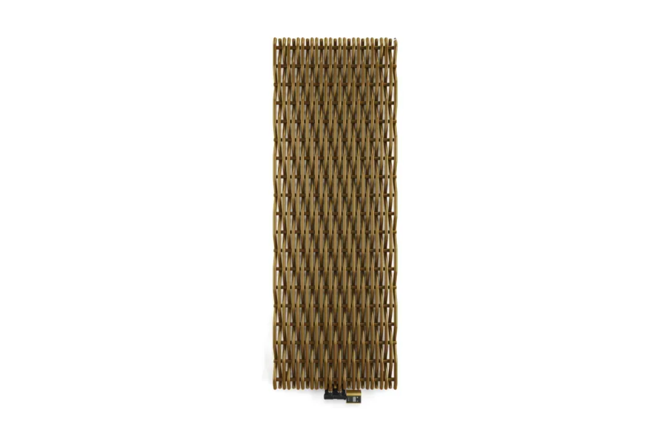 Wicker - retro bathroom radiator inspired by wicker weave