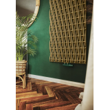 Wicker - retro bathroom radiator inspired by wicker weave