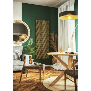 Wicker - retro bathroom radiator inspired by wicker weave