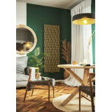 Wicker - retro bathroom radiator inspired by wicker weave