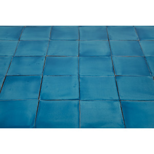 Turquesa Deslavado (Ramírez) blue - Single-colour Talavera tiles