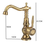 Agueda - retro wash basin mixer