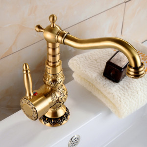 Agueda - retro wash basin mixer