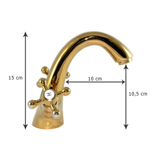 Bella Gold - wash basin mixer