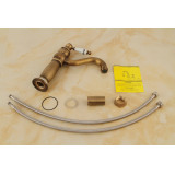 Clementine - brass wash basin mixer