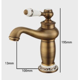 Jamie - rustic wash basin mixer