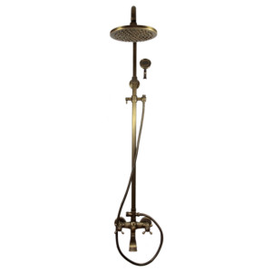 Orfeo - brass shower mixer