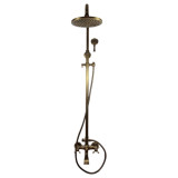 Orfeo - brass shower mixer