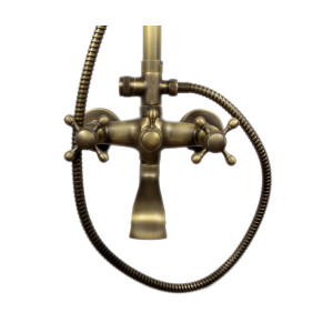 Orfeo - brass shower mixer