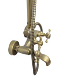 Orfeo - brass shower mixer