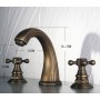 Paola - colonial style brass wash basin mixer