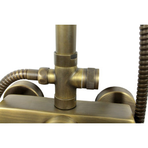 Alessandra White Handshower - shower mixer