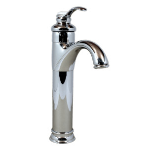 Rocco Silver - retro wash basin mixer
