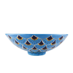 Casandra  - Blue Mexican vessel sink