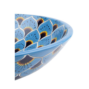 Casandra  - Blue Mexican vessel sink